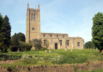 Odell church from the south May 2008
